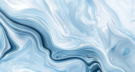 fluid light blue and white abstract background