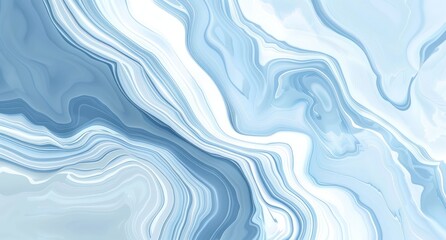 fluid light blue and white abstract background