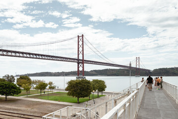 Ponte 25 de Abril, Lisbon, Portugal