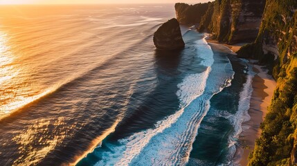 "Embracing the Tranquility of Dusk: Sunset Serenity on the Seaside Horizon, Where Nature and Sky Paint a Mesmerizing Canvas, Inviting Travelers to Bask in Evening Bliss"