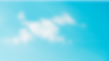 Blureed of blue sky and white clouds.blue sky background.