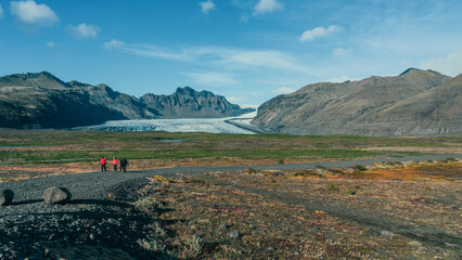 Vatnajökull, Glacier of Lakes, Vatna Glacier. largest and most voluminous ice cap in Iceland....