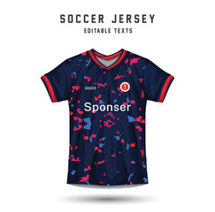 Jersey design for football soccer, racing, sports, running. 