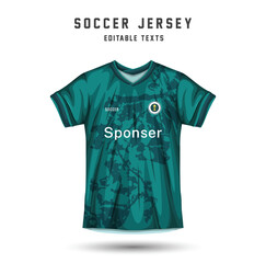 Jersey design for football soccer, racing, sports, running. 