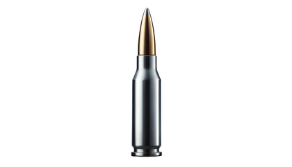 Naklejka premium Bullet on white background