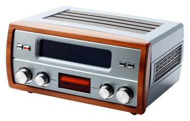 PNG Car radio electronics device white background.