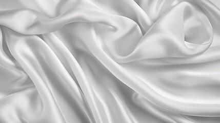 Obraz premium silk white texture background
