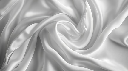 Obraz premium silk white texture background