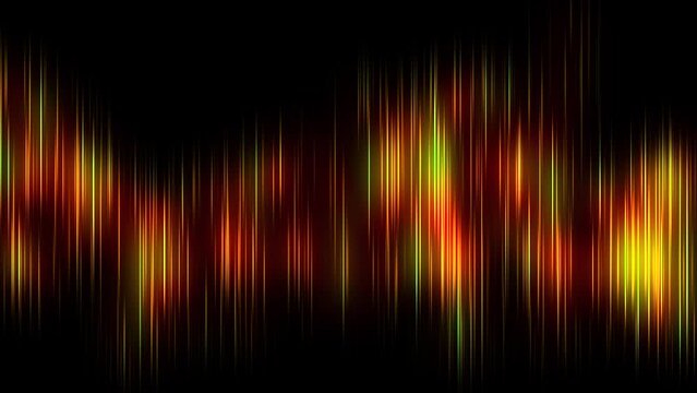 Glowing, flickering and fliting particles. 4K seamless loop animation.