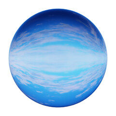 青い水滴のイラスト