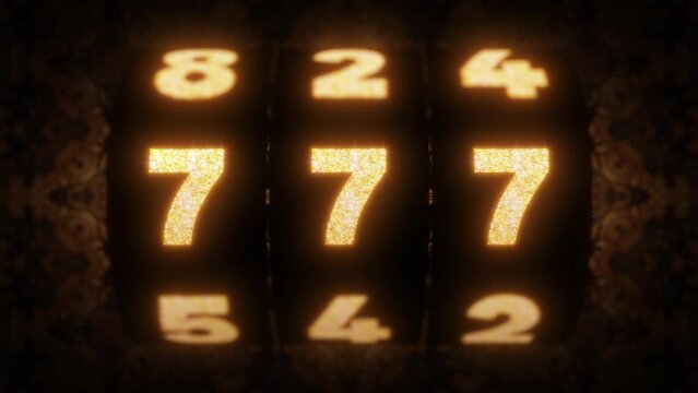 Luxury slot machine wins 777 jackpot