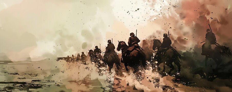 Bring historical events to life through a dynamic cel-shaded animation