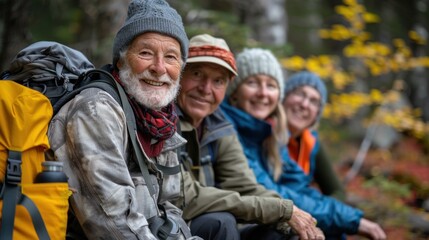 multi-generational families immerse themselves in new experiences, Family adventure concept.