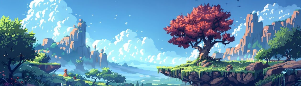 Mother Nature provide insights and lessons in a platformer game
