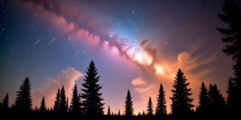 Nebula wallpaper: nebula stary night in the cosmos
