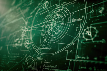 Fototapeta premium Chalk Board Blackboard