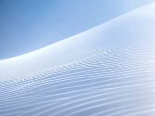 snow in the mountains