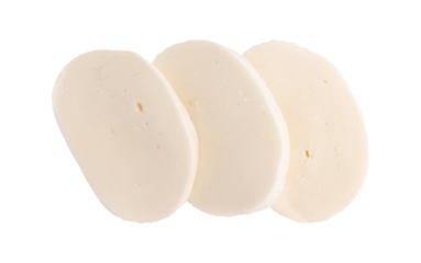 fresh italian mozzarella isolated 