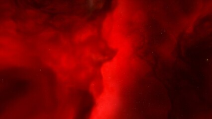 bright nebula, nebula in space, majestic red-purple nebula, beautiful space background 3D render
