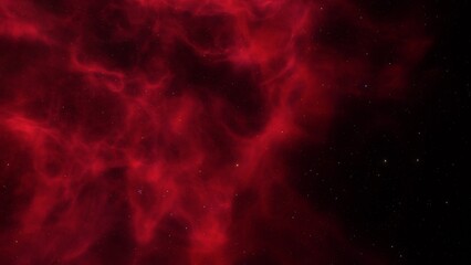 red-violet nebula in outer space, horsehead nebula, unusual colorful nebula in a distant galaxy, red nebula 3d render
