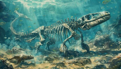 Transitional Fossils, Illustrate the concept of transitional fossils, which provide evidence of...