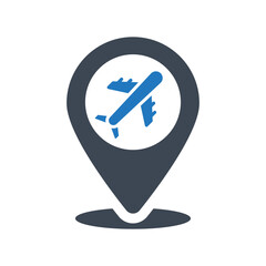 Airport location icon