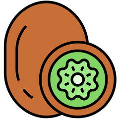 Fruits Colored Icon Pack