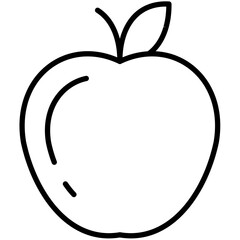 Fruits Outline Icon Pack