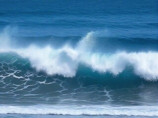 Naklejka premium wave of the sea