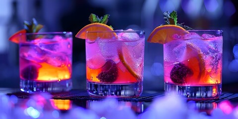 Exploring Healthy Nightclub Alternatives Through Mocktail Showcasing. Concept Mocktail Recipes, Alcohol-Free Options, Nightlife Alternatives, Wellness Events, Healthy Socializing