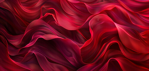 Vibrant raspberry red abstract waves styled as flames ideal for a bold dynamic background