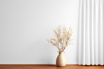 Wall curtains png,  transparent mockup