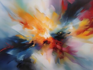 Colorful wavy floral texture, liquid silk fire waves background. 3D special effect flowing abstract fantasy wavy background. Modern art magic liquid, three-dimensional liquid. Ai generated