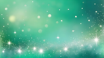 abstract green bokeh background 
