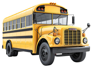 yellow school bus/ van