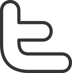 English alphabet icons 