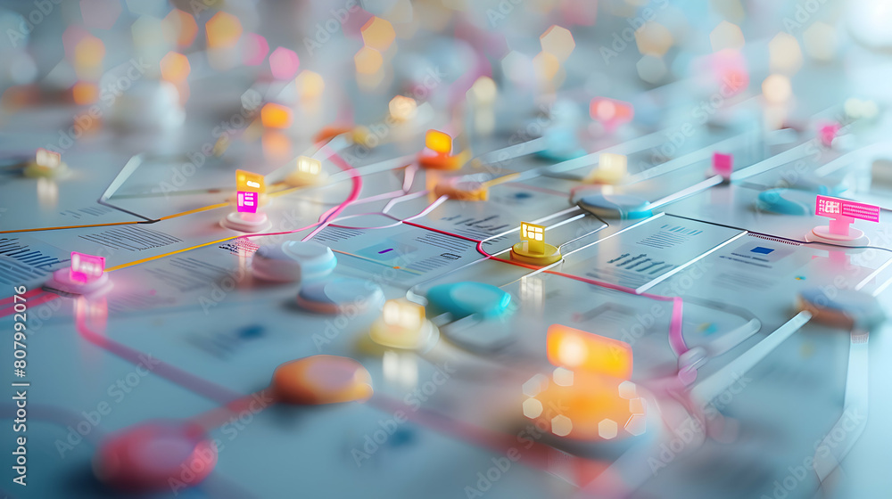 Poster customer journey mapping concept: exploring the customer experience for improvement and satisfaction