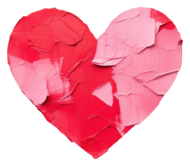 PNG Heart white background splattered creativity.