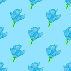 seamless pattern with flowers