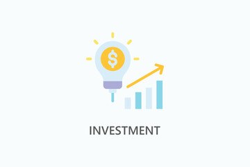 Investment Vector Icon Or Logo Illustration