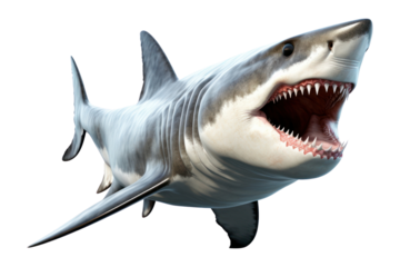 PNG Animal shark fish aggression.