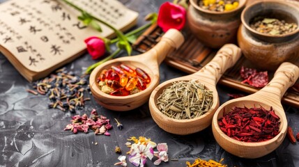 Natural herbal medicine. Alternative medicine. Homeopathy. Ayurveda.