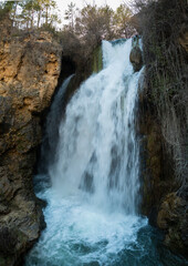 Batida Waterfall, Sierra de Albarracin, Teruel, Aragón, Spain