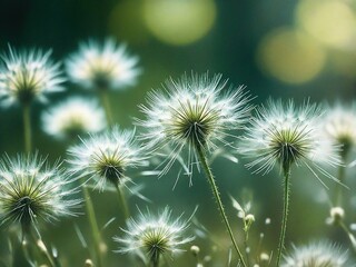 Obraz premium dandelion seed head