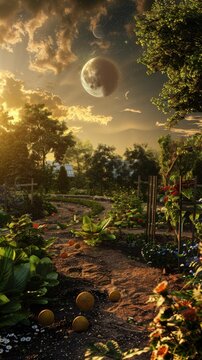 Biodynamic farming workshop, lunar planting calendar, holistic agriculture.