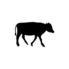 Eid al adha cow silhouette 