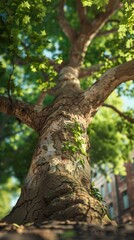 Heritage tree preservation in urban planning â€“ Historic nature.
