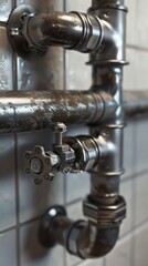 Water-saving plumbing retrofit program for low-income households.