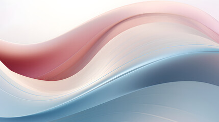Obraz premium abstract smooth curved lines poster background