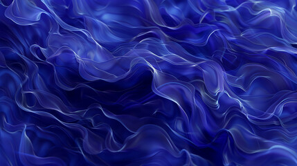 Moody indigo waves resembling burning flames perfect for a deep mysterious background